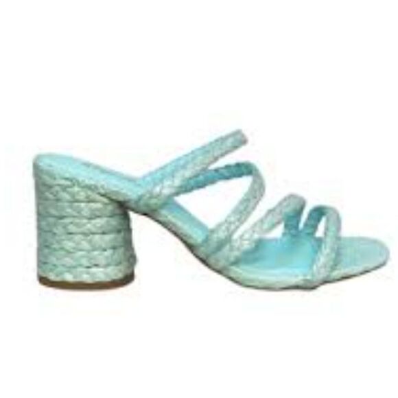 BRAND NEW QUPID MINT STRAPPY SANDAL - Picture 6 of 16
